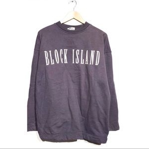 Vintage block island overdye sweatshirt